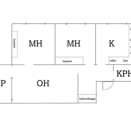 Apartment Tyylikaes Kolmio Puiston Laidalla